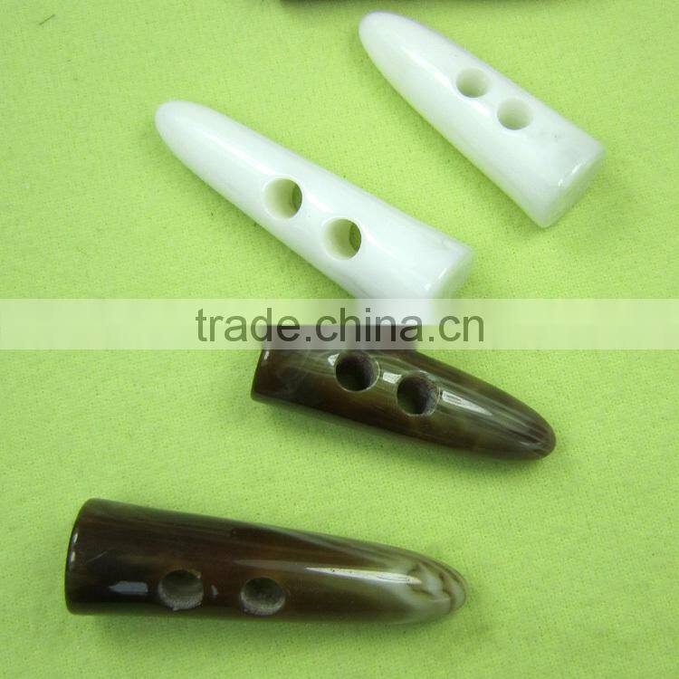 Fast delivery horn coat button classic horn resin button