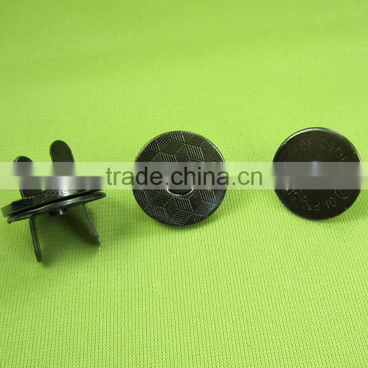 magnetic button fasteners for clothing logo laser magnetic fastener