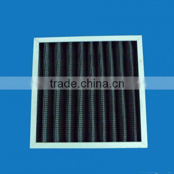 For Chemical industry; Hospital application Odor removal filtration panel g3 to g5(EN779) carbon filter