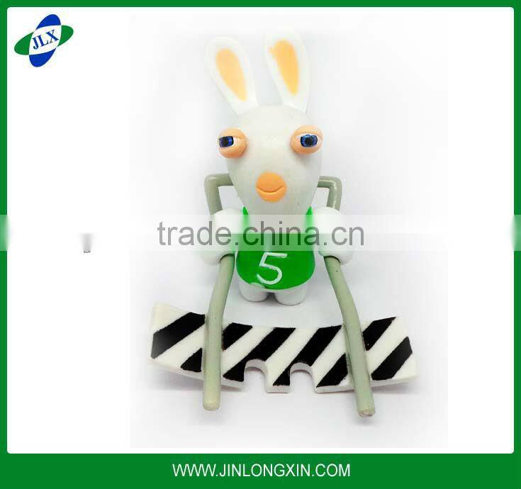 promotional gifts rabbit action figure toys