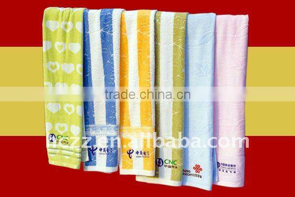 100% cotton embroidery face towel