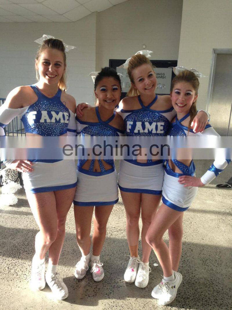 Different style cheerleader costume for girls