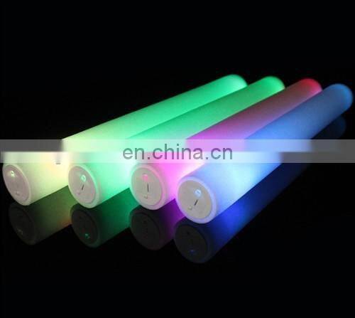 Promotional Logo Pritned Custom Light Up Led Foam Stick Flashing