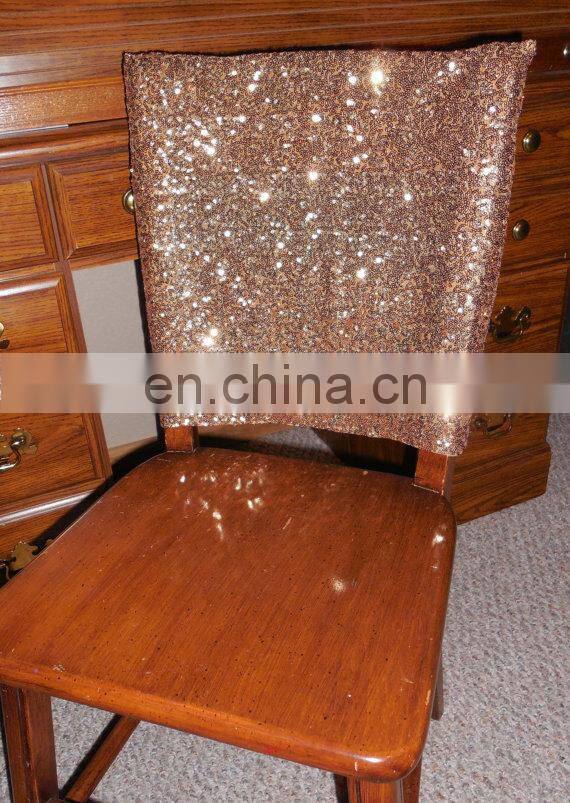 Banquet Charming Style Shiny Sequin Chair Band