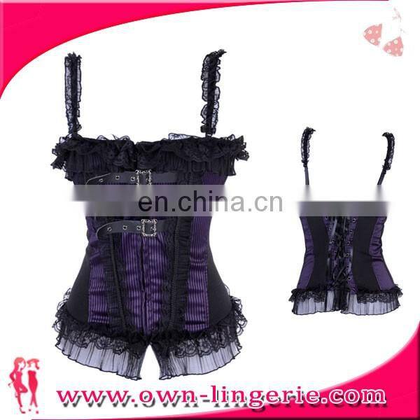 In Stock Item Wholesale Women Sex Tight Lacing Corset neck halter corset