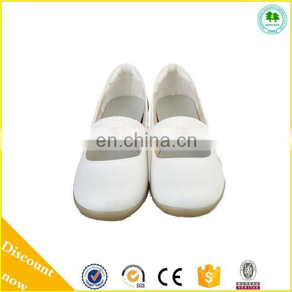 2015 New Design White Nurse Shoes Unique Nurse Shoes with Wedge Heels
