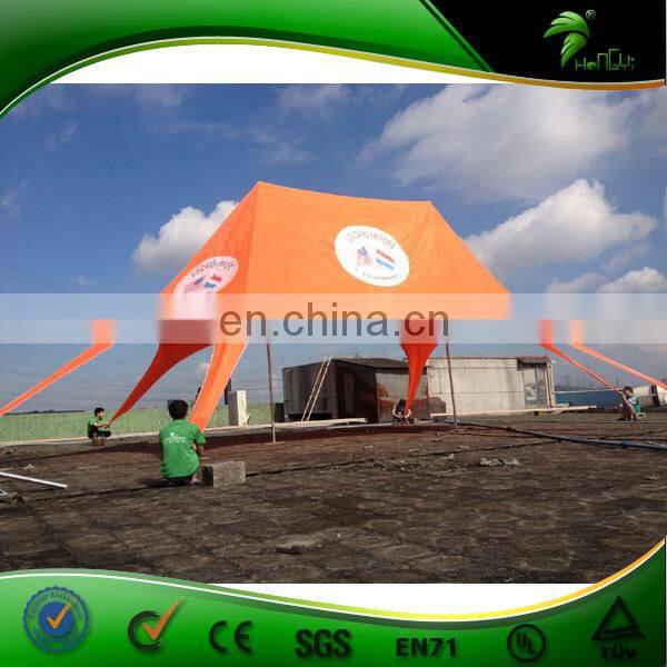 Star Shaped Large Event Marquee Tent /Outdoor Display Double Peak Twin Star Tent