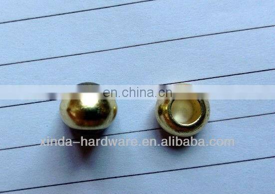 Alloy metal stopper metal bead for garment simple stopper
