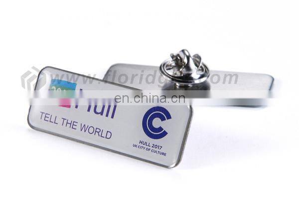 Hot selling custom metal pin badge design badge
