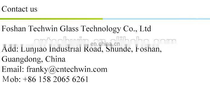 Techwin CNC glass double head drilling machine 450