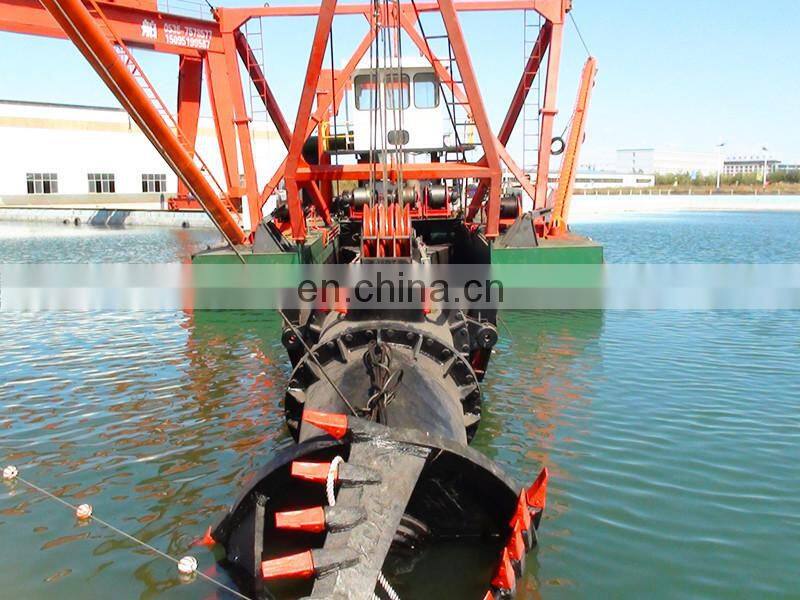 15m Dredging Depth Mud Digging Dredger in River