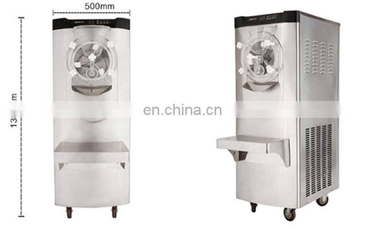 RY-QB32 30-36L/H Vertical Hard Ice Cream Machine Stainless Steel Ice Cream Maker