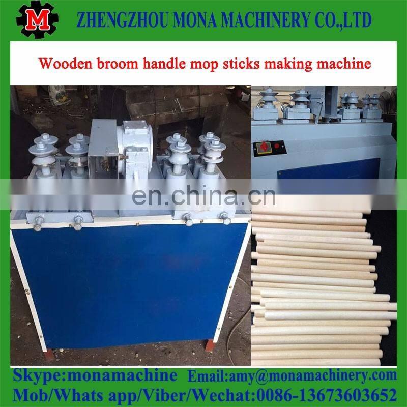 High Efficient Round Wood Rod Sticks Polishing Polisher Sanding Machine