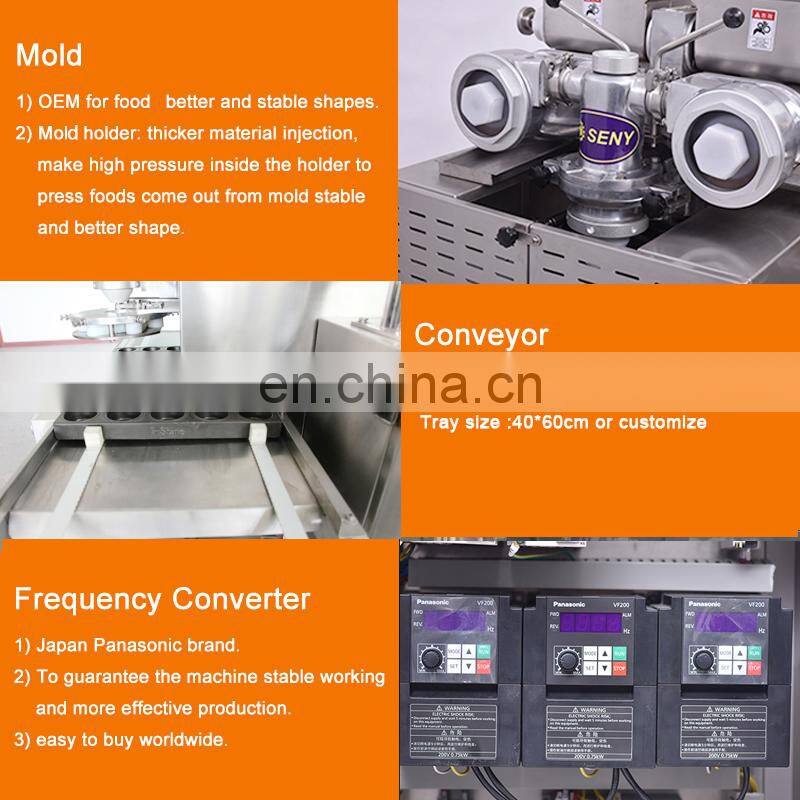 Stainless Steel 304 Two Color Cookie Mochi Machine