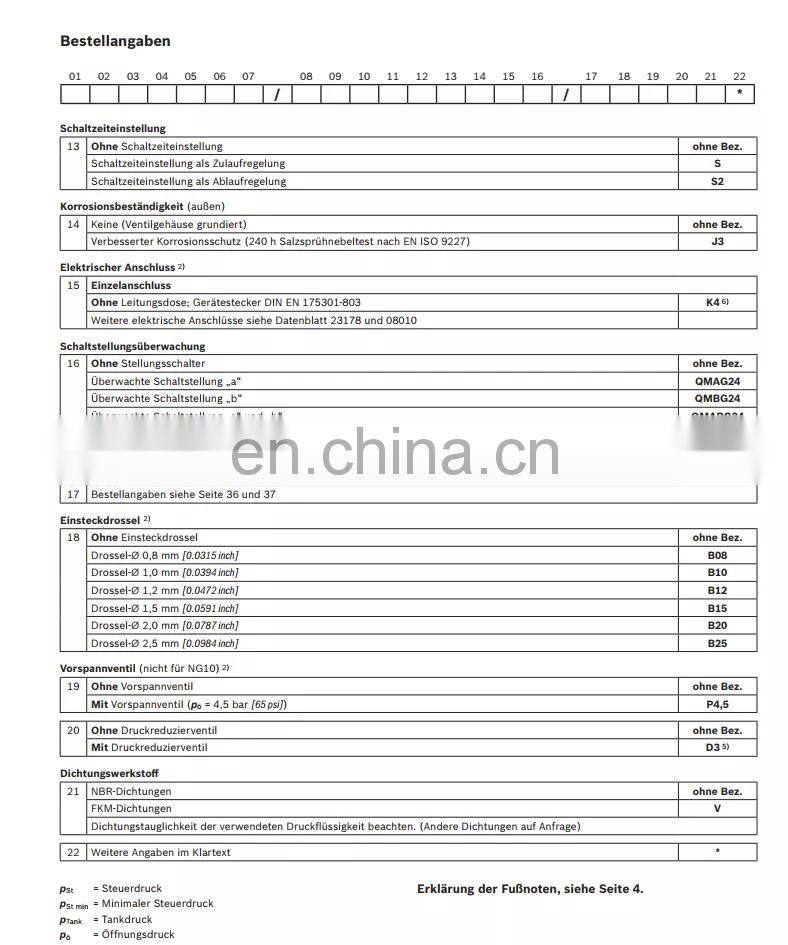 rexroth solenoid directional valve 4WEH10B 4WEH10C 4WEH10Y 4WEH25A 4WEH32W 4WEH32P 4WEH32V 4WEH32W 4WEH32U 4WEH3