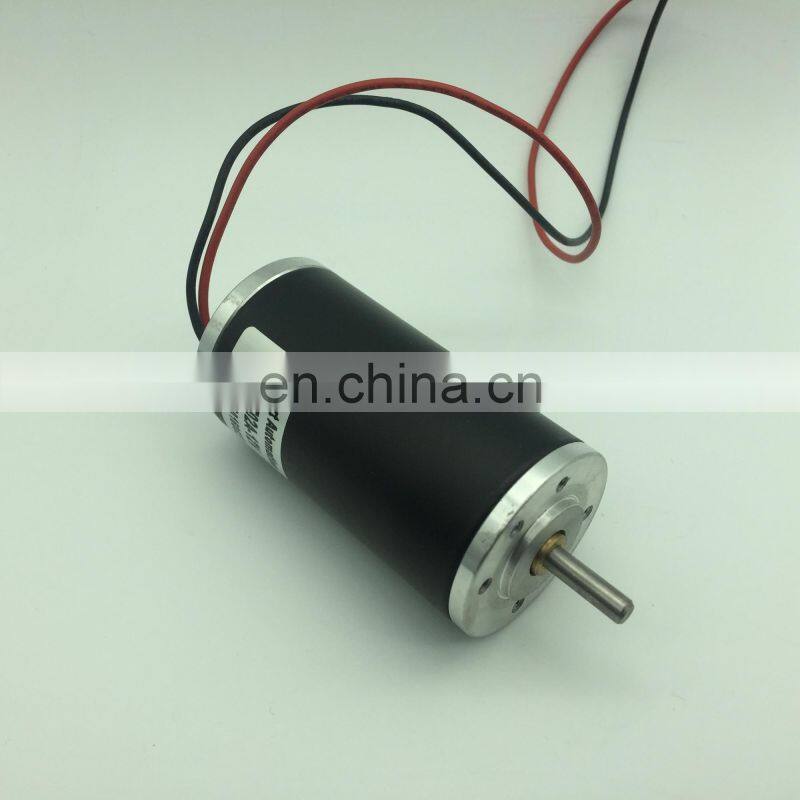 Permanent Magnet Construction and Brush Commutation dc motor