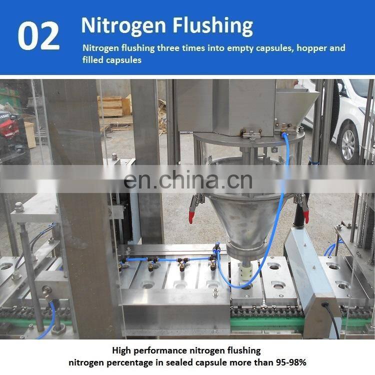 automatic nespresso coffee capsule filling and packing machine factory price