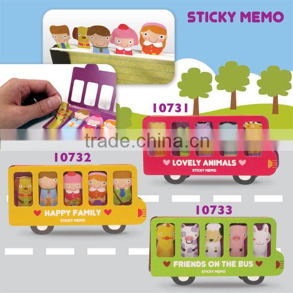 Promotional Gift Die cut shape Note set Notepad Sticky memo pad