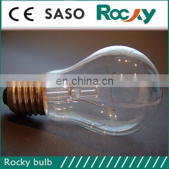 Bulb incandescent clear bulb 110v 60w