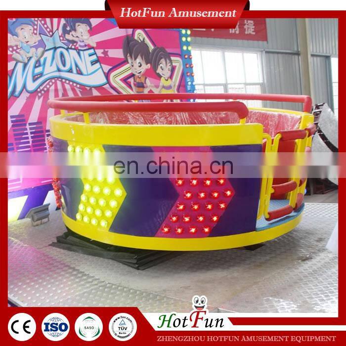 Carnival Machine Rotating Turntable Theme Park Crazy Disco Tagada Rides for Sale