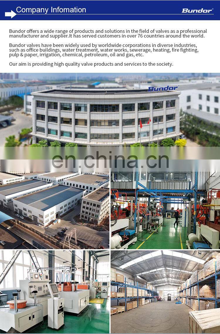 Bundor 6 Inch 3 inch pn16 pn25 forged steel carbon steel rising stem Water Gate Valve Manual Slide Gate Valve