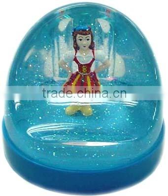 acrylic snow globe insert different photo/ picture, snow ball for Christmas