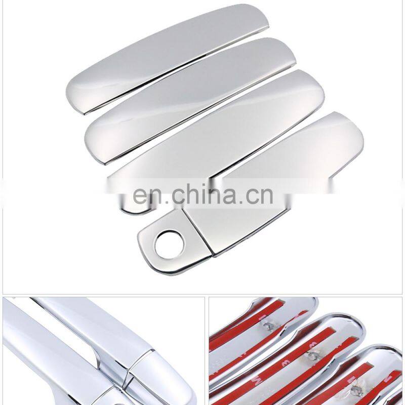 for Audi A6 C5 1998 1999 2000 2001 2002 2003 2004 4B Luxurious Chrome Door Handle Cover Catch Trim Set Car Styling Accessories