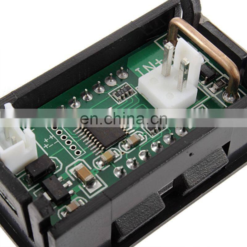 Blue LED Digital Ammeter AMP Mini Current Panel Meter DC 0-9.99A Hot USA SHIP