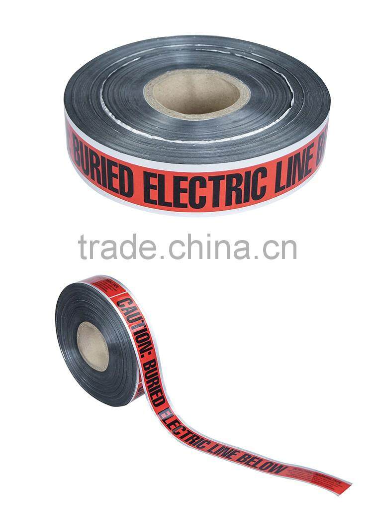 Factory direct supply non adhesive Underground Detectable Warning Tape OP015-1