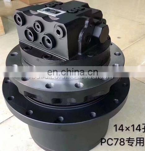 excavator spare parts PC78 travel motor PC78MR-6 final drive 21W-60-41201
