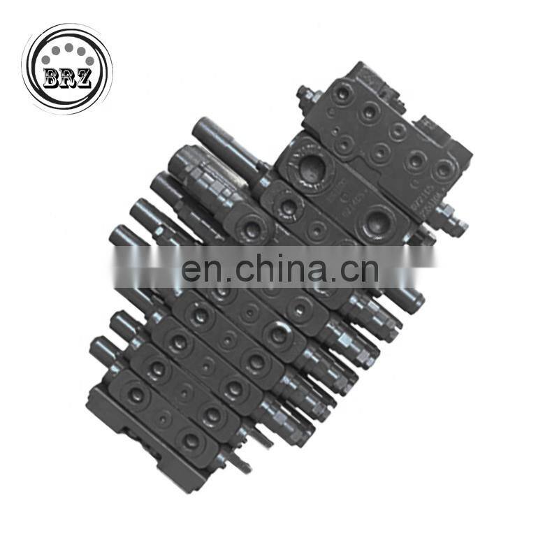 High Quality SK115 SK115SR Excavator control valve SK130 SK130-8 Hydraulic Main Control Valve assy 2436U1312F