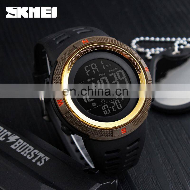 Chinese Wholesale SKMEI 1251 Digital Sport Plastic Watches Men Military Relogio Masculino