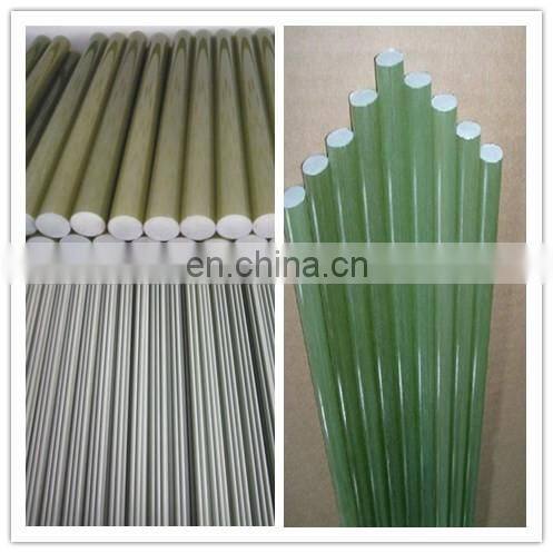 6mm 10mm Solid Fiberglass Pole Rod, FRP GRP Rectangular Tube Pipe Price, Fiber Glass Reinforced Plastic Stick Strip Profile