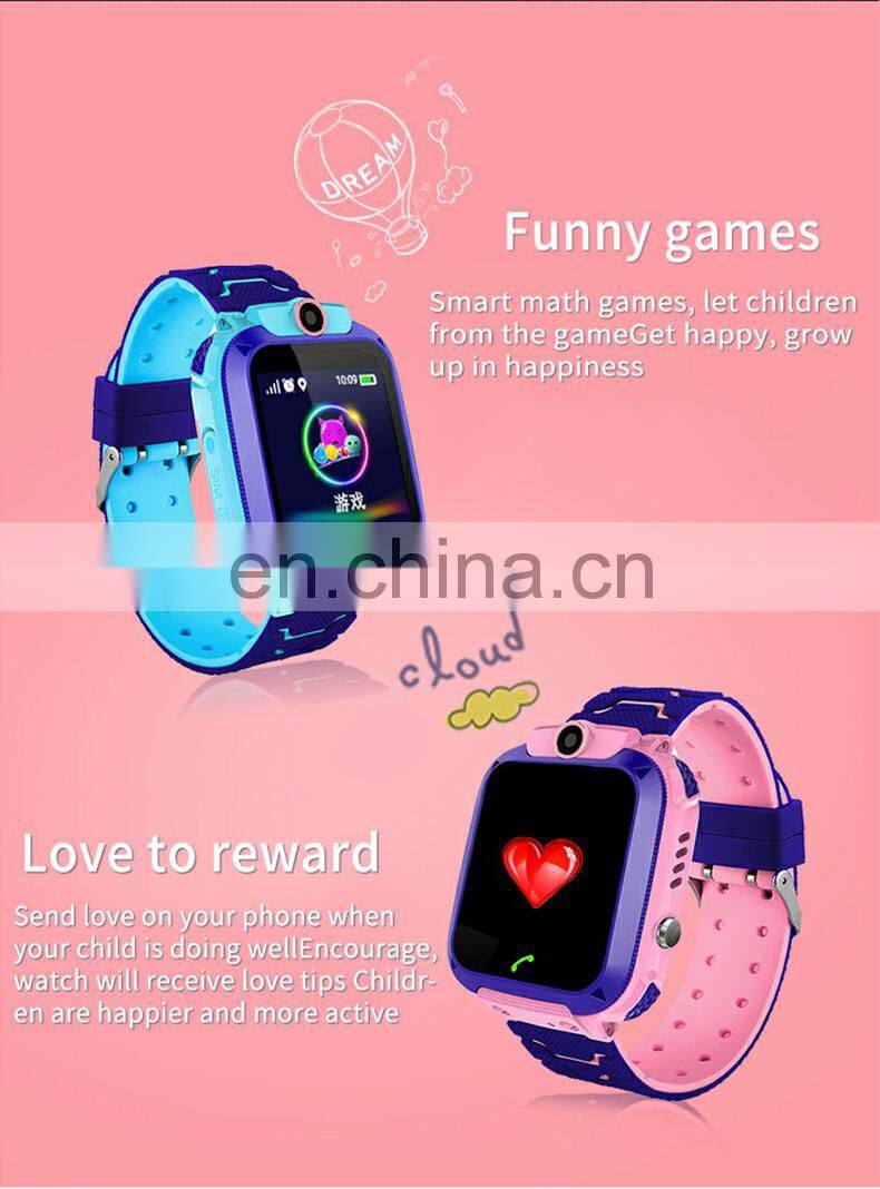 YQT Factory Jam Anak Child GPS Smart watch SOS Tracker Monitor Watch Kids Smartwatch Q12 Z5 Reloj Ninos gps