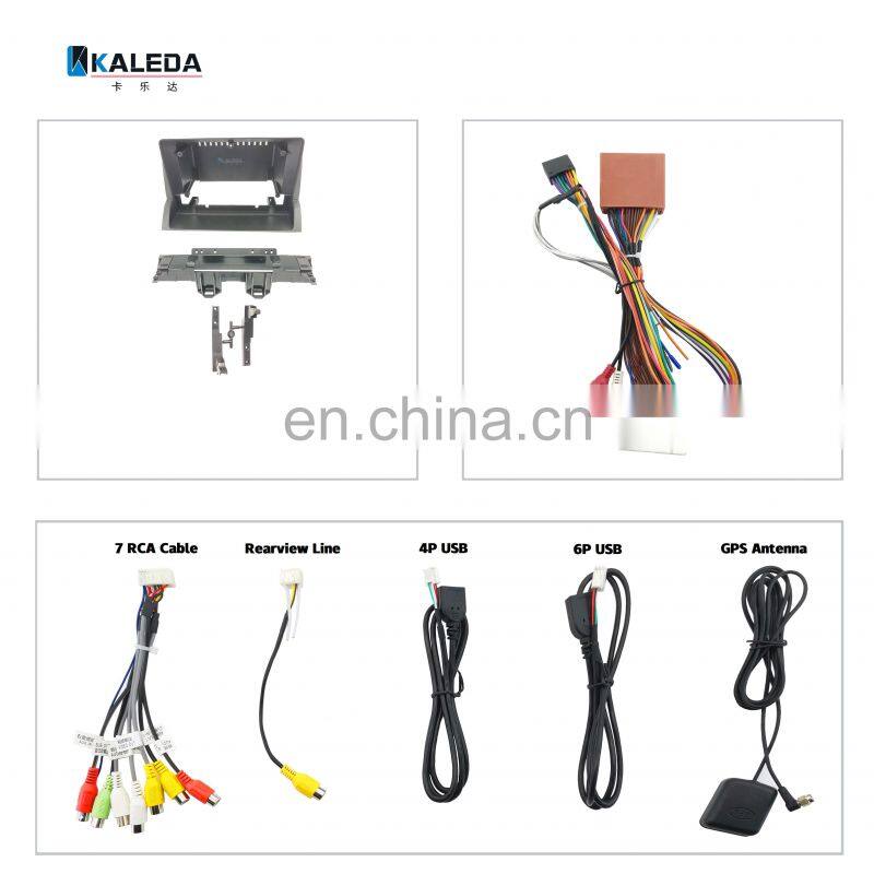 KALEDA Frame Hight Quality Car Radio Cable Harness canbus Stereo Panel Installation Trim Kit Frame