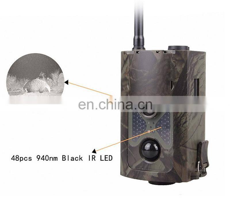Hot sale sim card Hunting Trail Camera Wildlife Photo Traps 2G Digital GSM MMS Wireless Hunting Camera HC-550M
