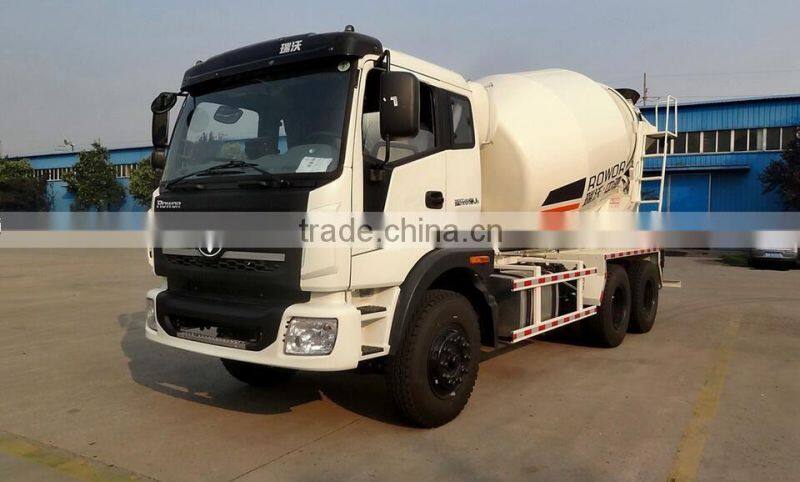 FOTON 6x4 concrete mixer truck capacity 5m3 with best price for sale 008615826750255 (Whatsapp)