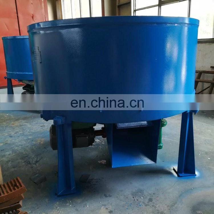 Wheel roller mixer machine with grinding roller wheell mix raw material and binder
