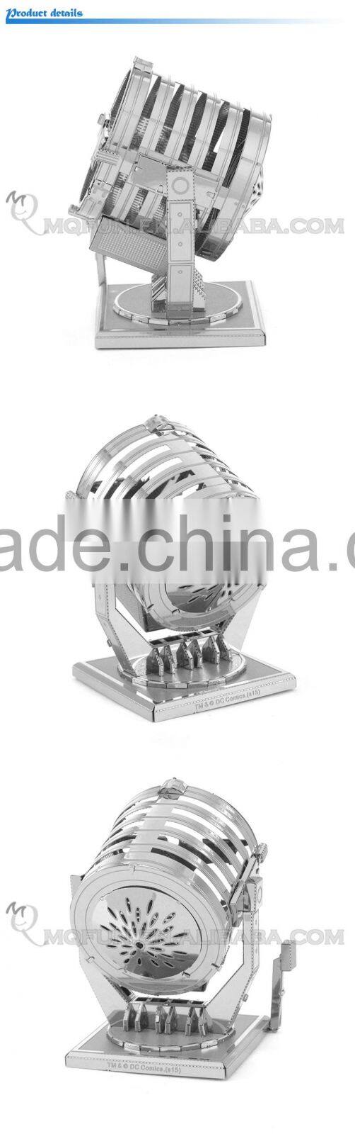 Piece Fun 3D Metal Puzzle marvel the avenger super hero BATMAN V SUPERMAN BATMOBILE BAT-SIGNAL Adult DIY model educational toy