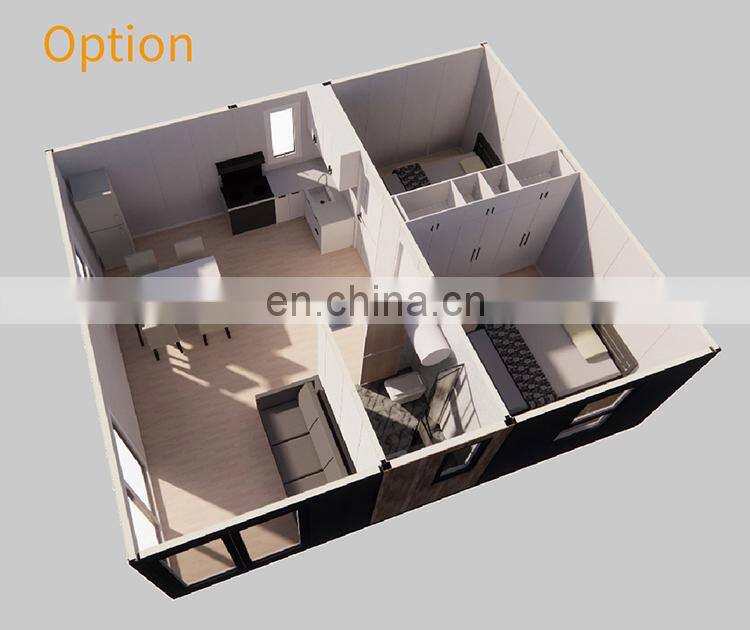 2021 factory supplier hurricane Resistant and fireproof new Modular smart house Garden house fast build