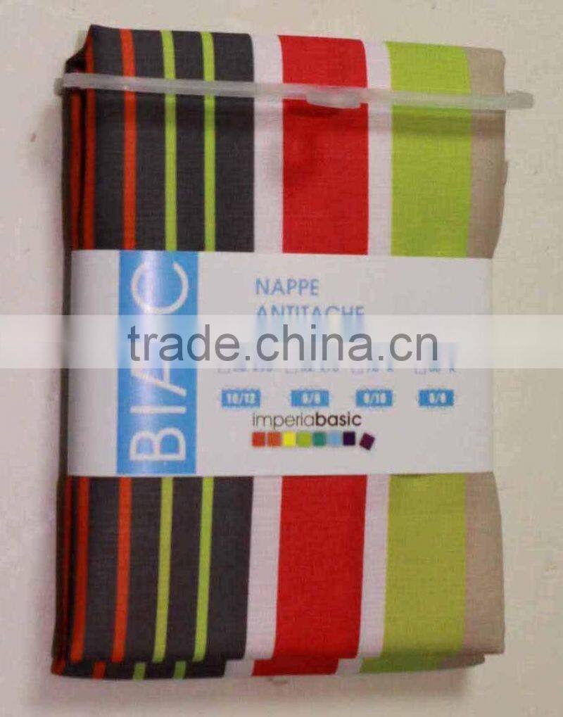 BAMBOO PRINTING POLYESTER TABLE CLOTH