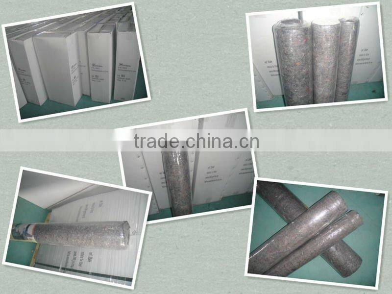 thick colored wool felt