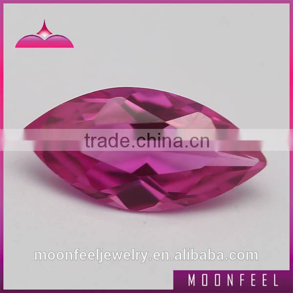 wholesale ruby rose red man made ruby corundum