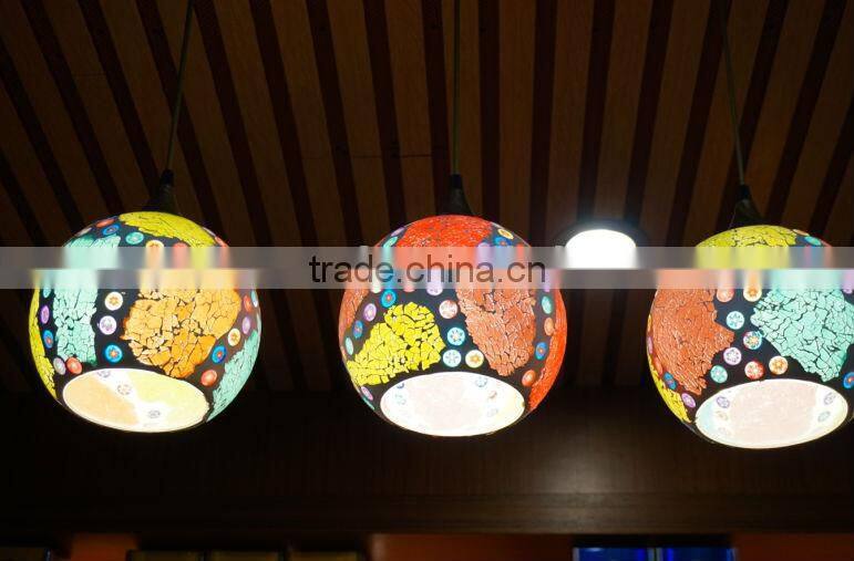 colorful mosaic candle lantern ,lantern stick wedding lantern