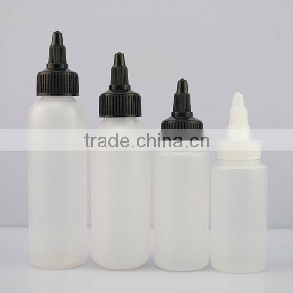 60ml eye drops packing twist cap e-liquid vapor glue bottle