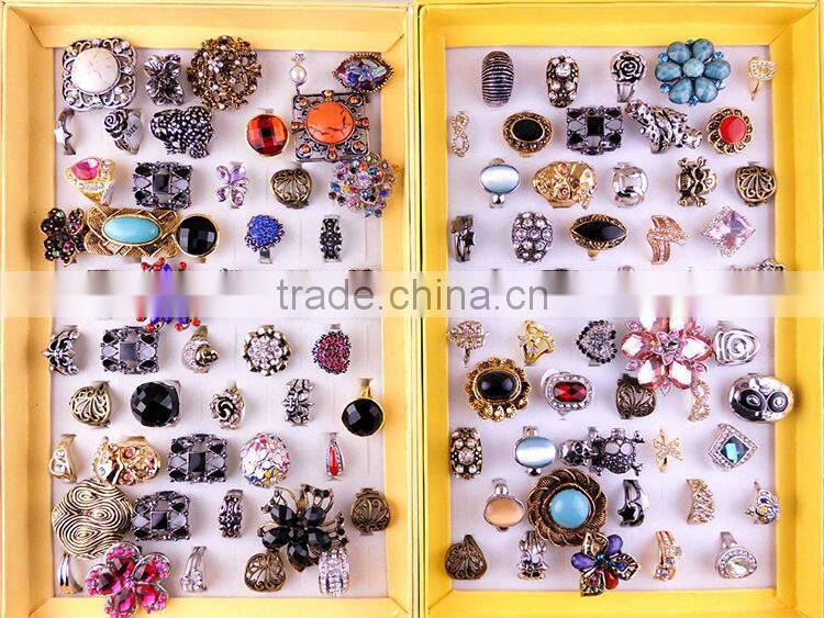 2015 latest pearl jewelry ring designs for women