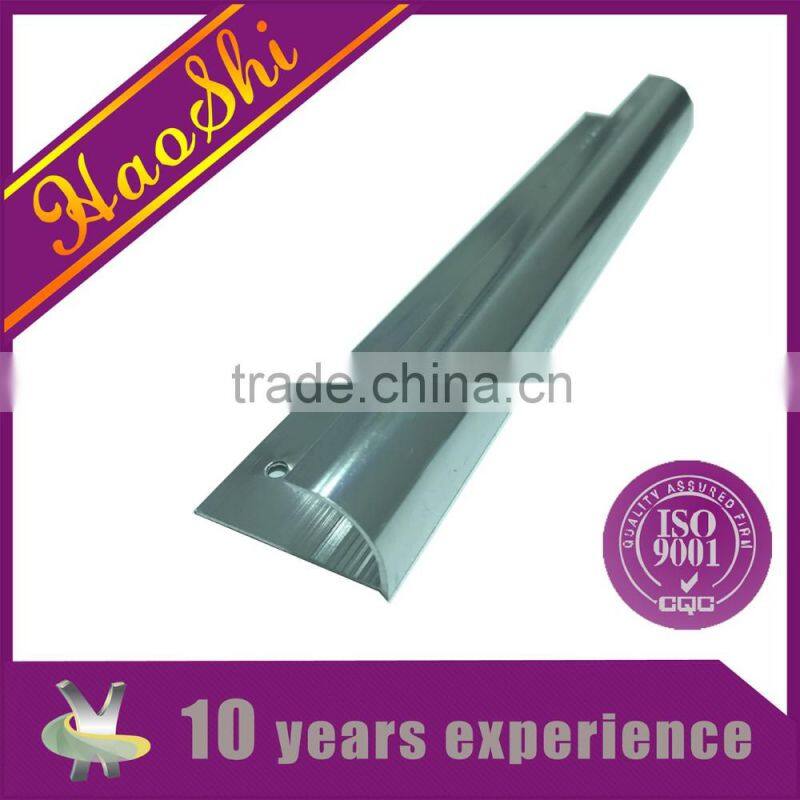 China gold manufacturer porcelain tiles corner angle trim