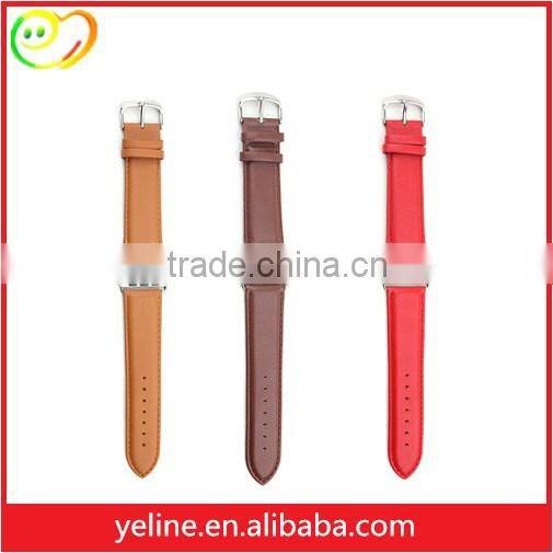 Super-smooth surface leather watch band for apple watch,for common watch