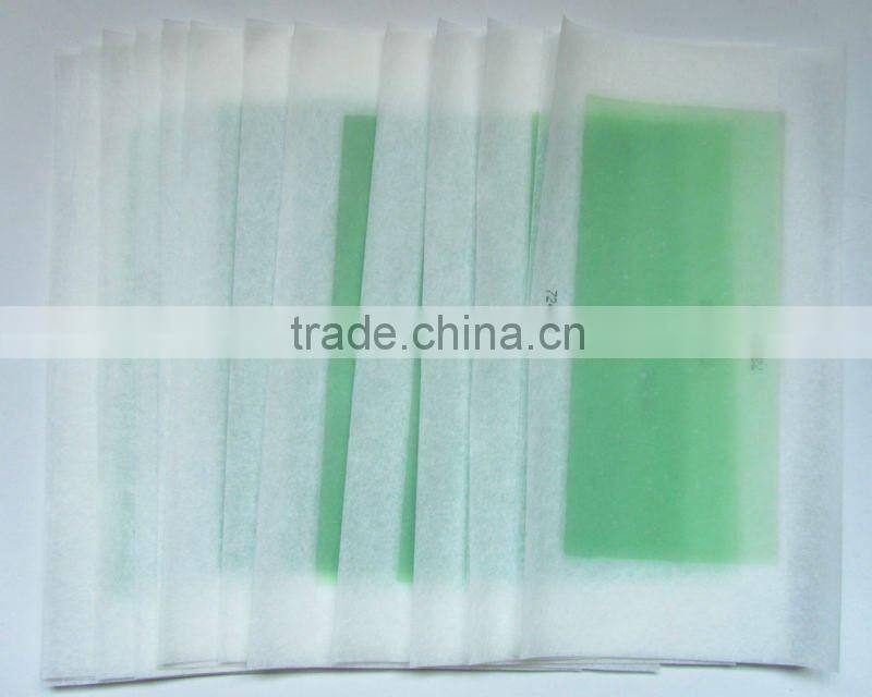 shifei ready to use body wax strips-green