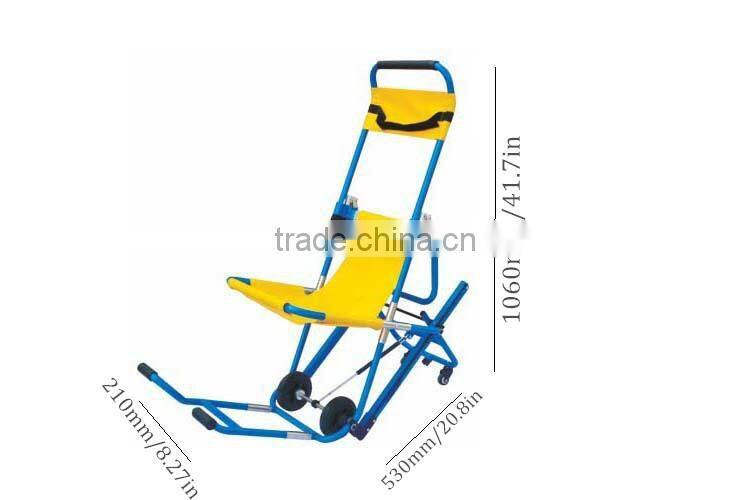 High Quality Folding Stair Stretcher With wheels